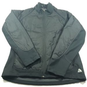 Nike ACG Womens solid black zip jacket and vest